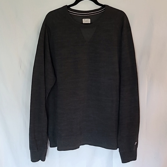 Men's Champion French Terry Crew Stealth Grey Size X Large - Picture 3 of 13